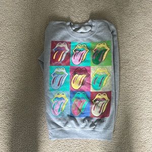 vintage rolling stones sweatshirt